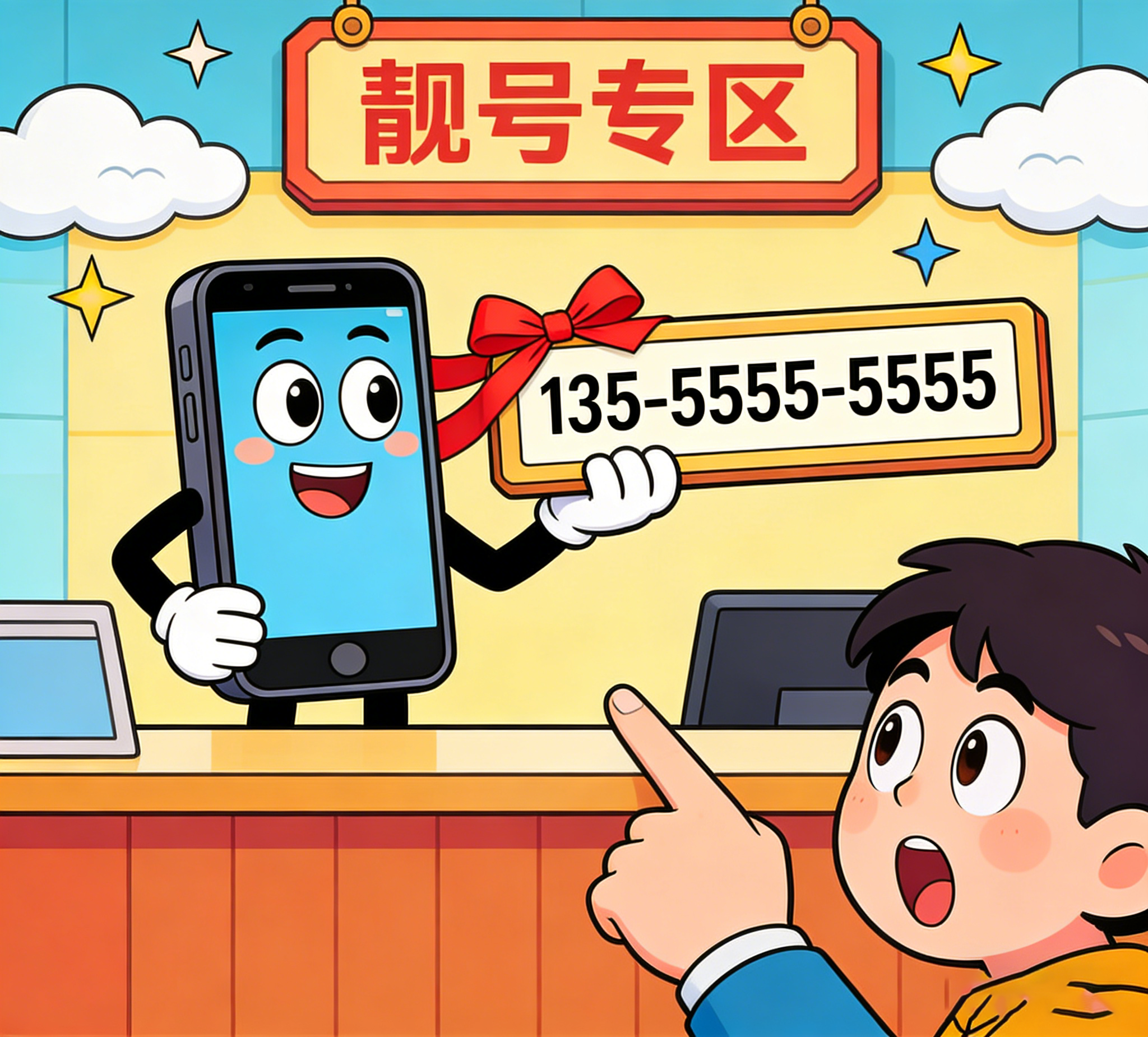 手机靓号购买流程