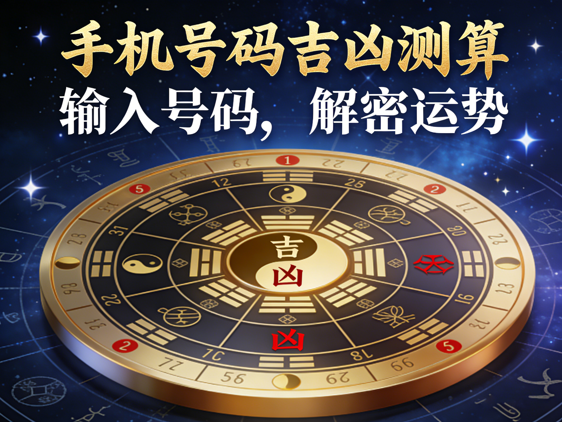 手机号码吉凶测算