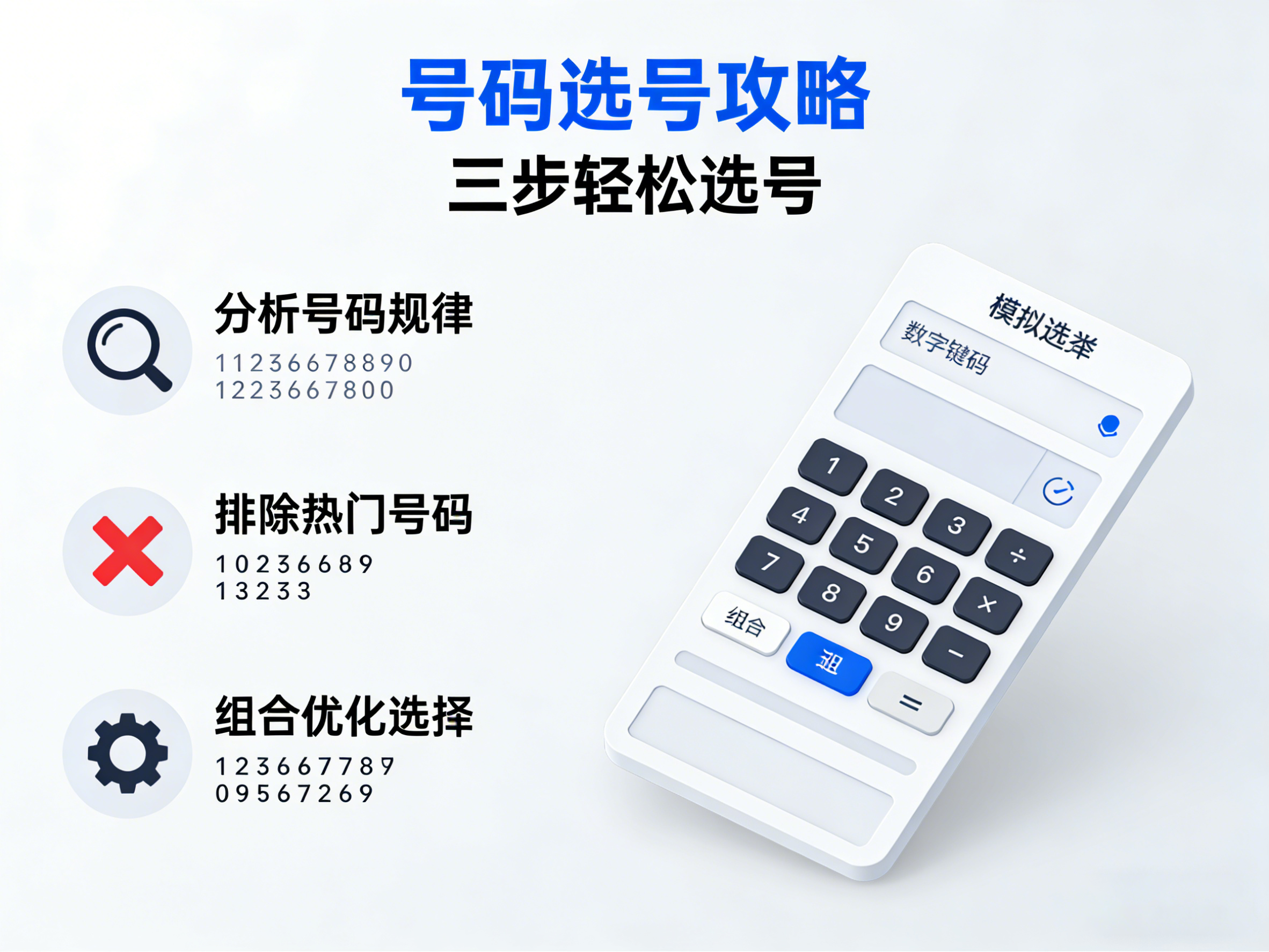 手机号码选号技巧