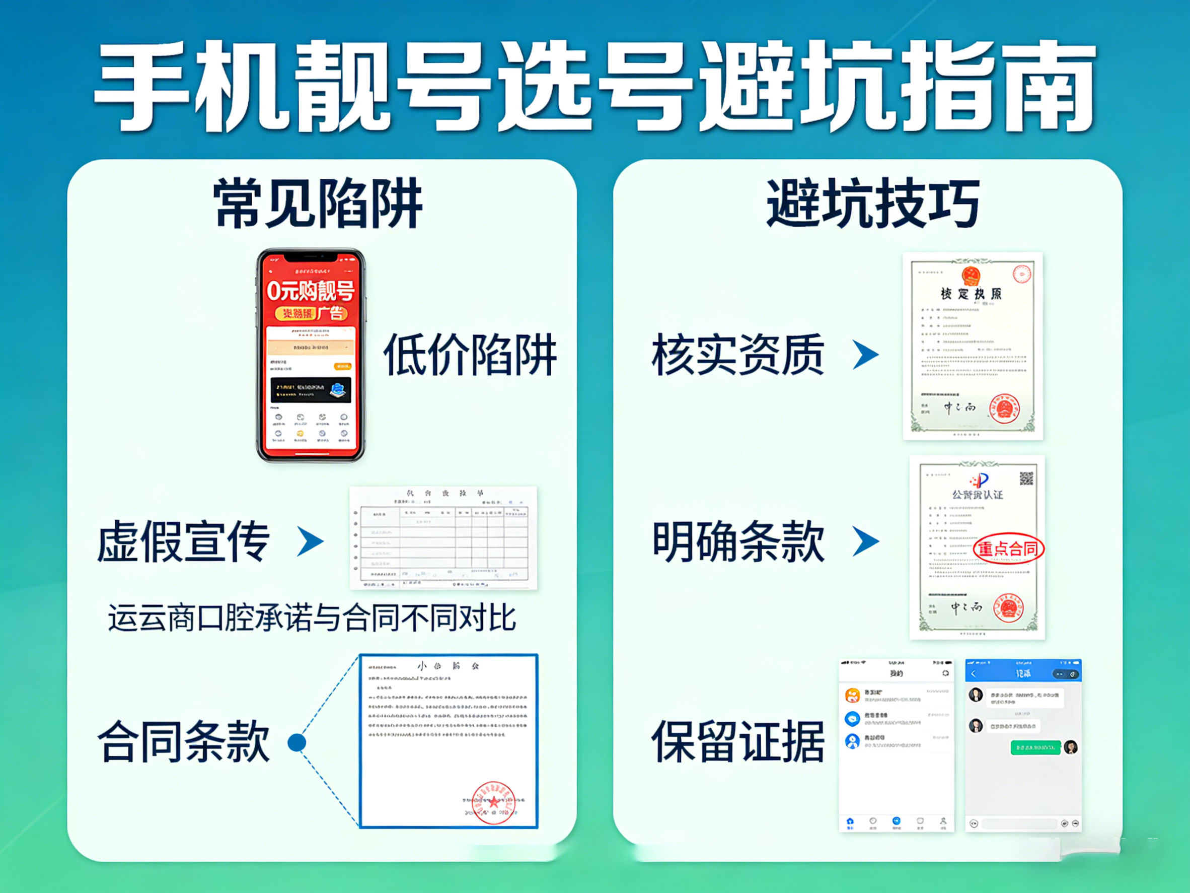 手机靓号选号避坑，选对靓号少走弯路